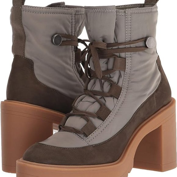 Dolce Vita Celida Lace Up Boots Olive Multi-NEW- SZ 6,7.5,8.5 - Picture 1 of 6